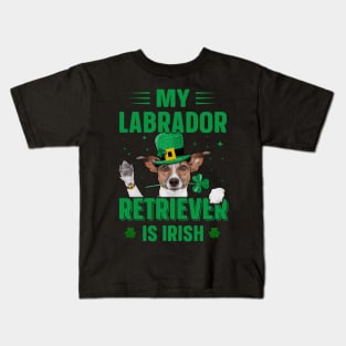 My Labrador Retriever Is Irish Kids T-Shirt
